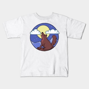 Lonely Wolf Kids T-Shirt